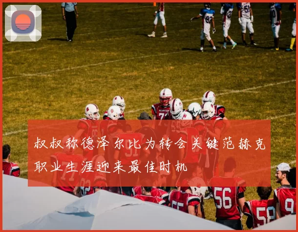 叔叔称德泽尔比为转会关键范赫克职业生涯迎来最佳时机